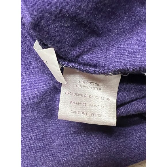 NFL Baltimore Ravens Purple Graphic Short Sleeve T-Shirt Men's XL Football - Picture 7 of 7